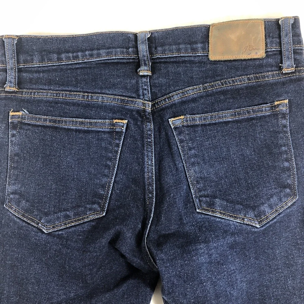 J‎ Crew Jeans Men's Size 30 x 32 Denim Blue 250 Skinny Kurabo Japanese (30x29.5)